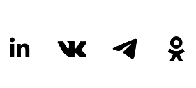Социальные иконки
